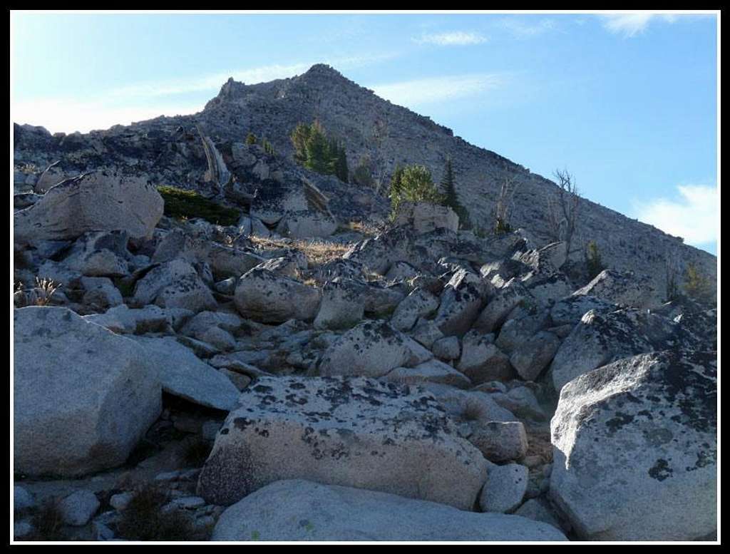 West Ridge Of Glens Peak