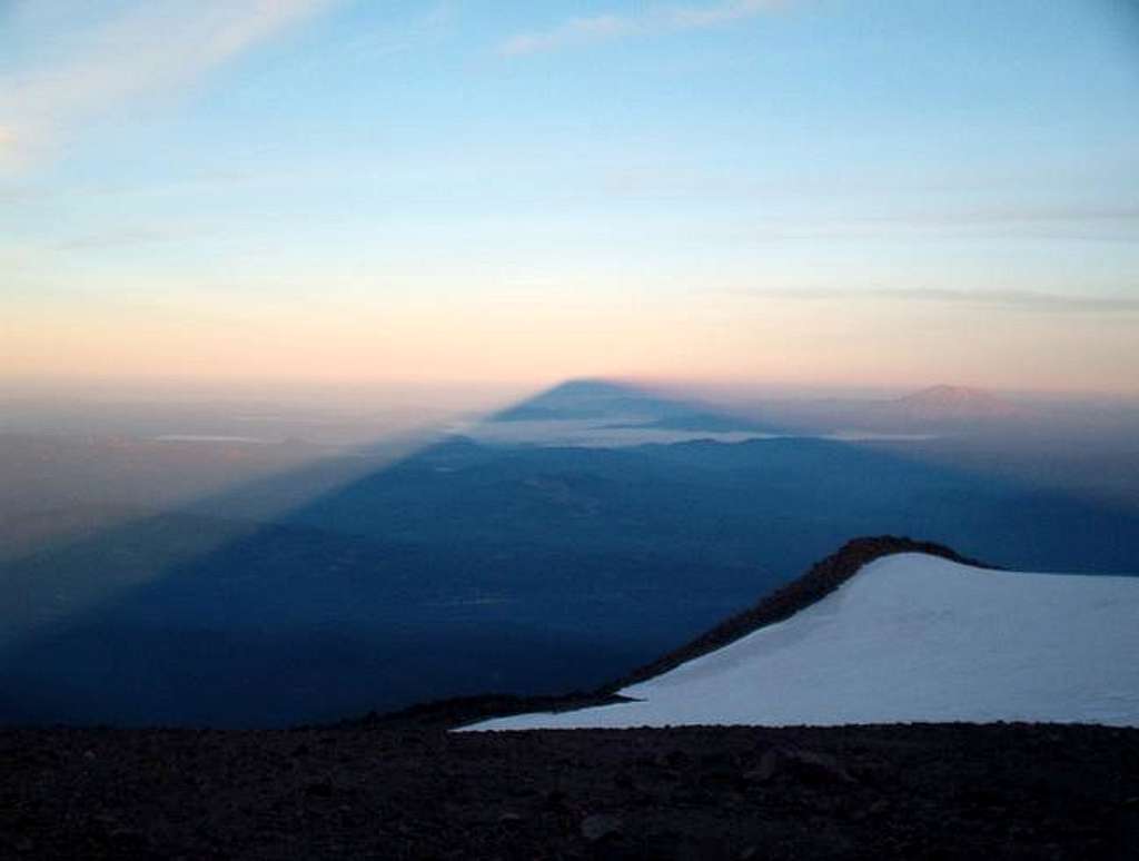 8.20.04 Mt. Adams sunrise...