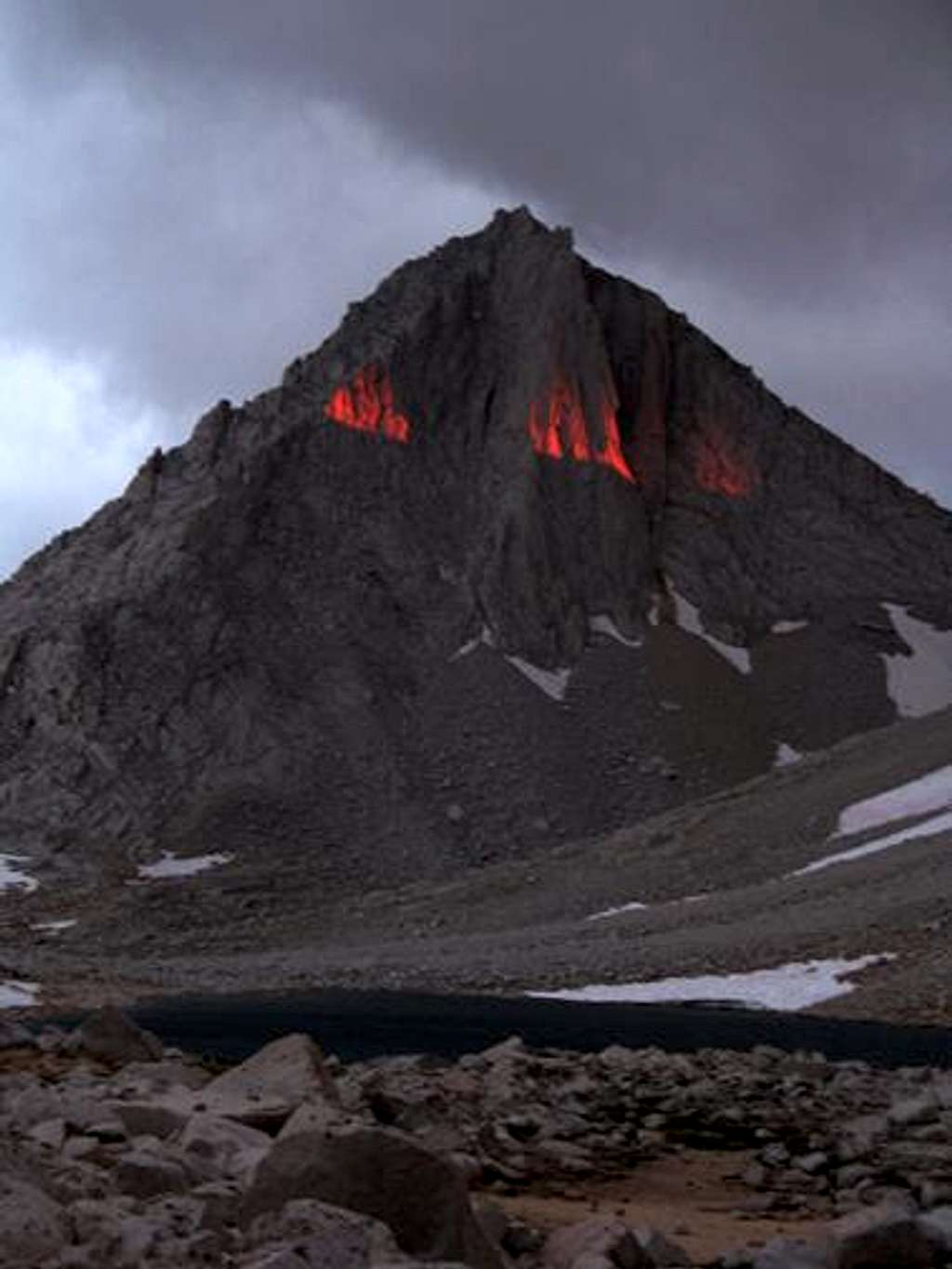 Strange Light on Merriam Peak