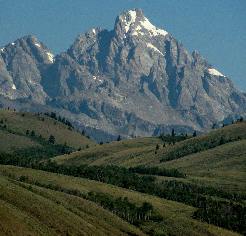 Grand Teton from just north of Jackson