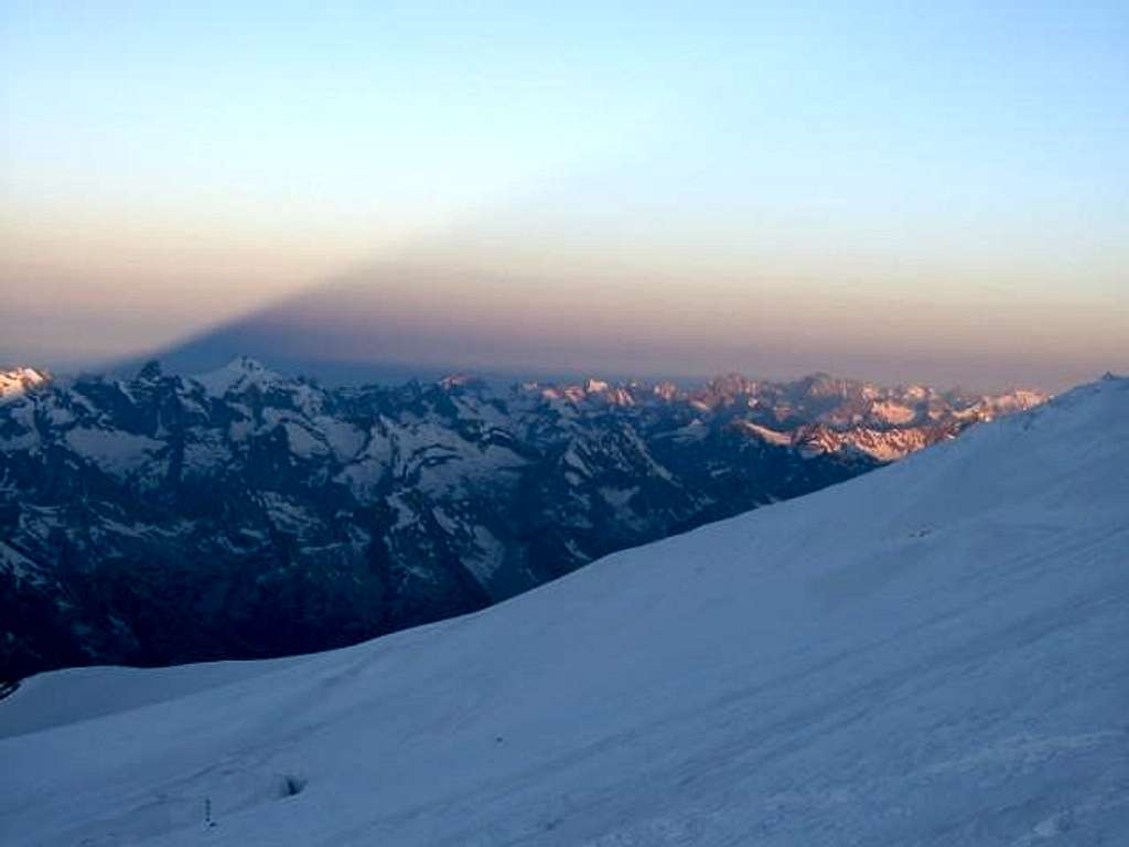 Elbrus casts its shadow over...