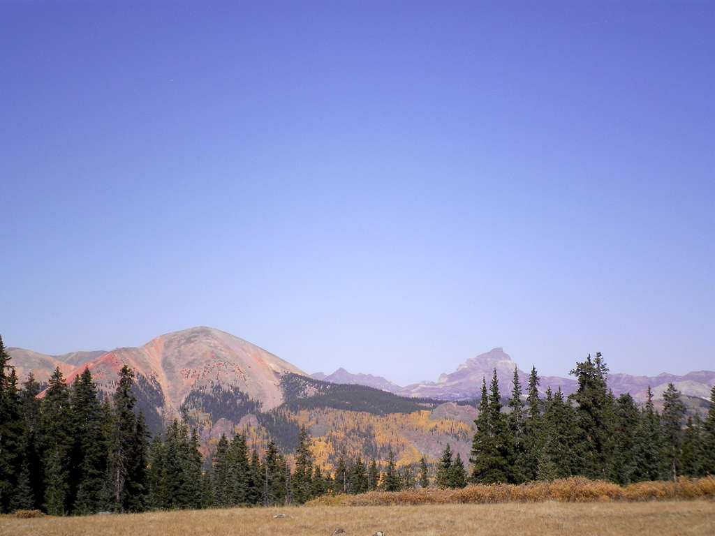 Red Mountain and Uncompahgre