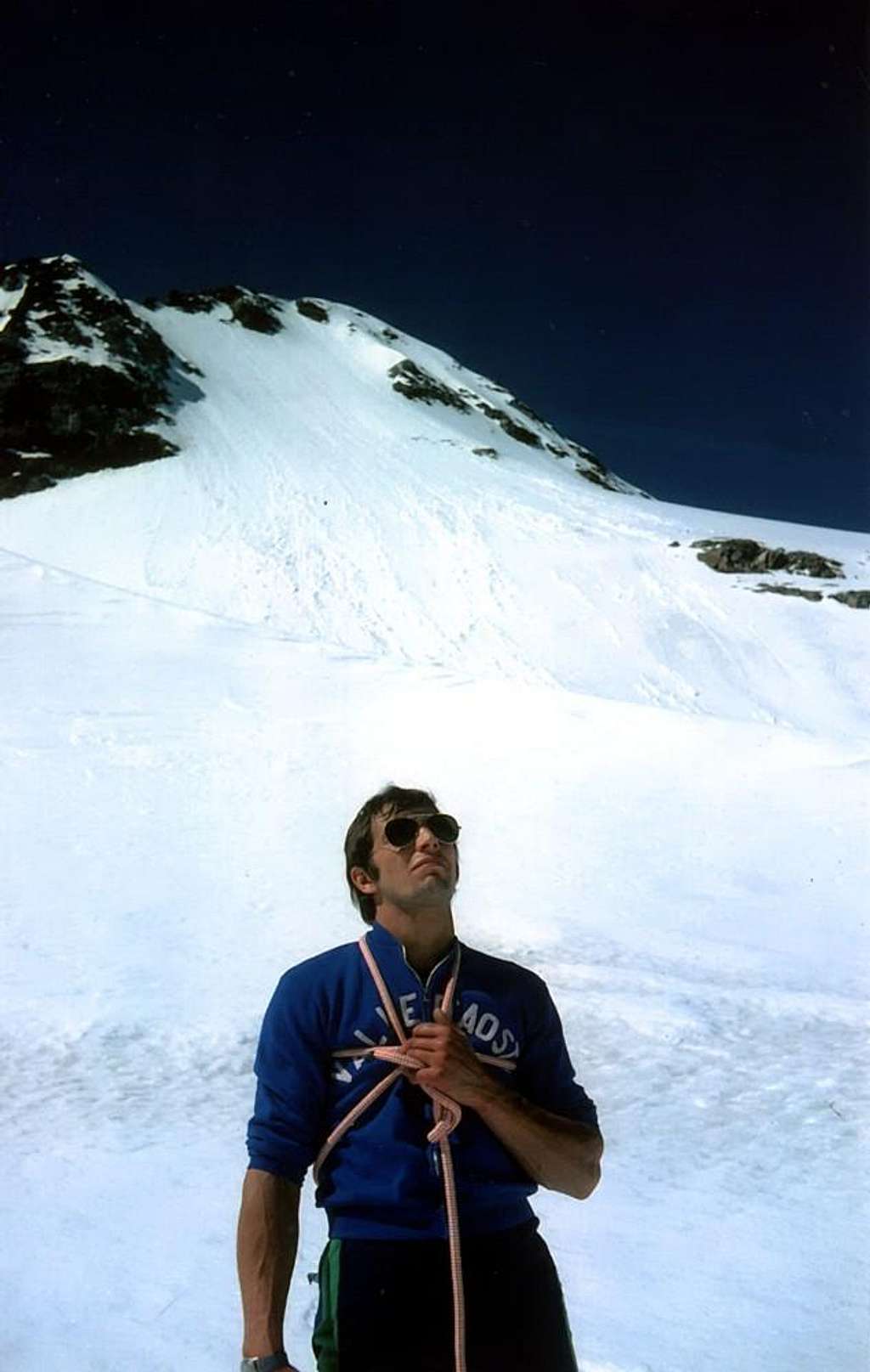 <b><font color =blue>LUSENEY's Becca NORTH Face</font> (3504m) <B><FONT COLOR=RED>AUGUST HOLIDAY </FONT>(15th, 1977)