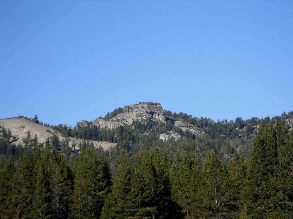 Peak 9773 from the Tahoe Meadows Trailhead