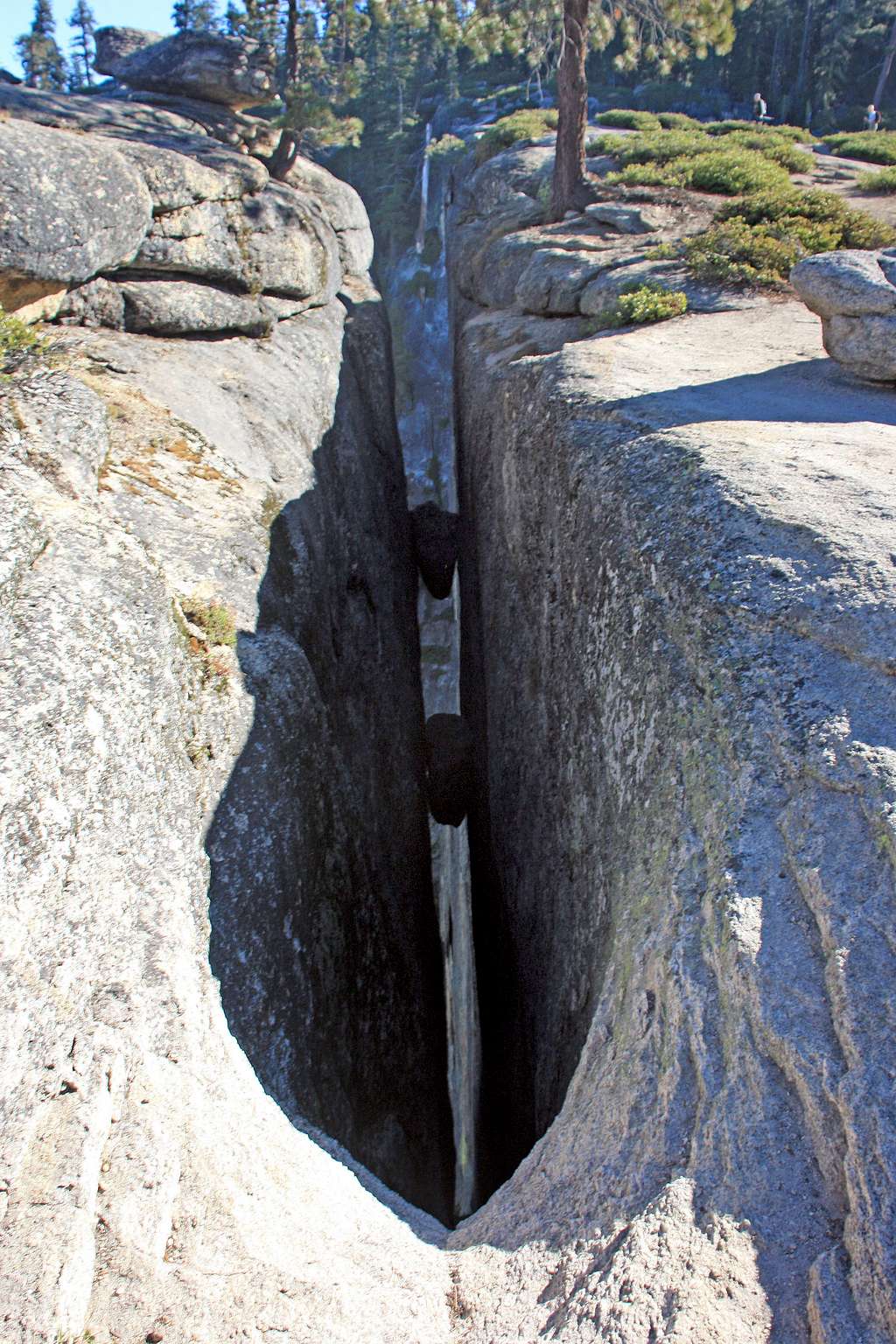 Fissure at Taft Point.