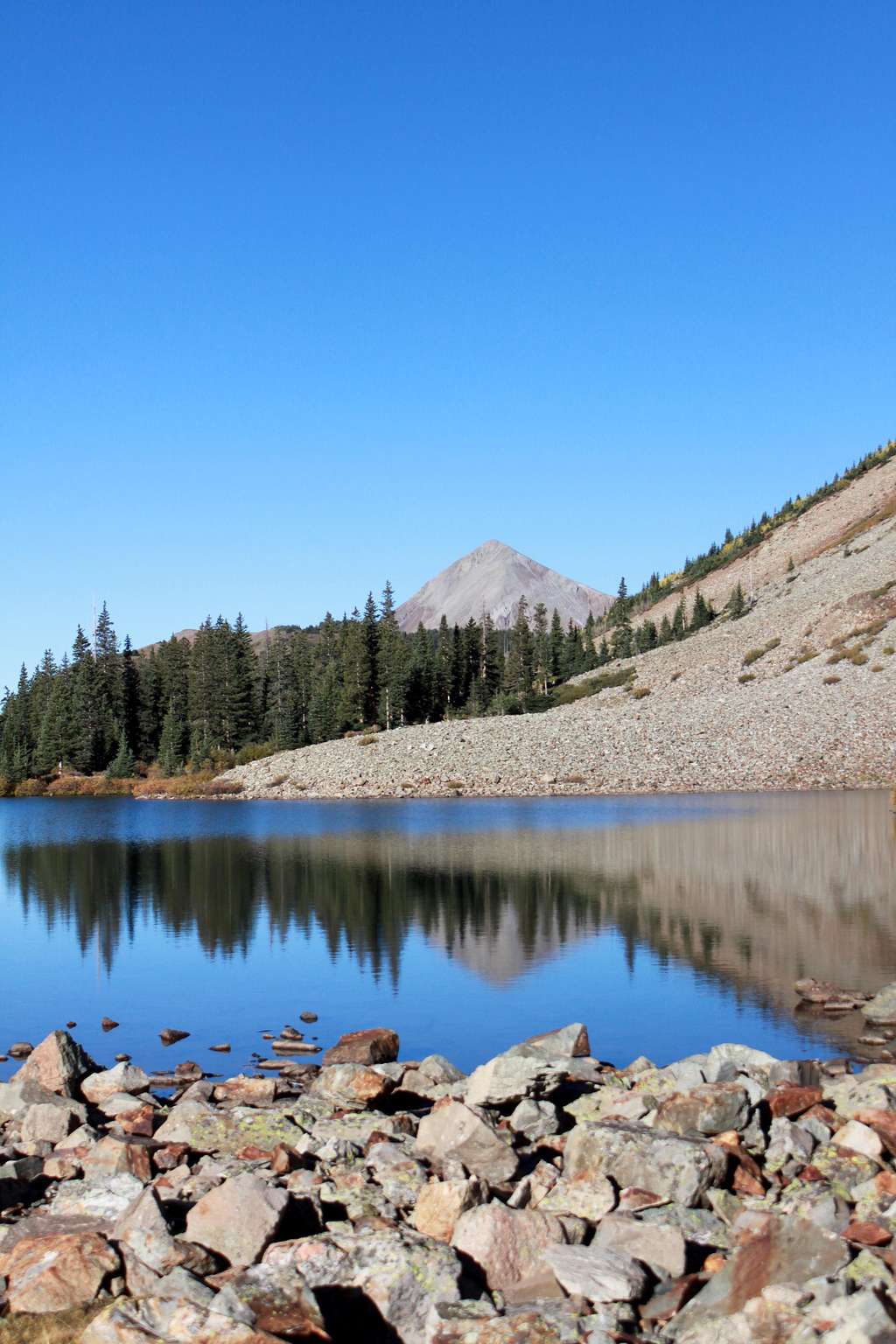 Reflection of Dolores Peak