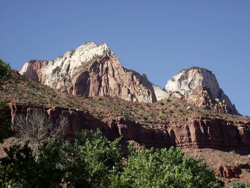 East Side of Zion Canyon