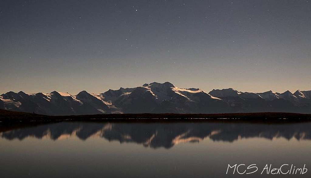 Layla mirrow night view (Koruldi lake)