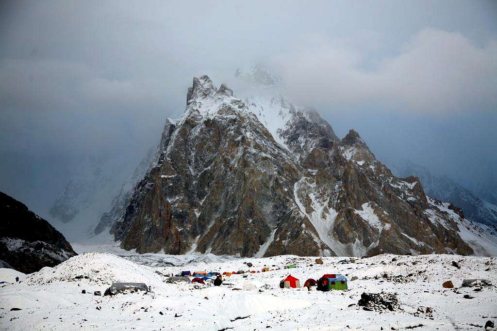 Camp at Baltoro Glacier