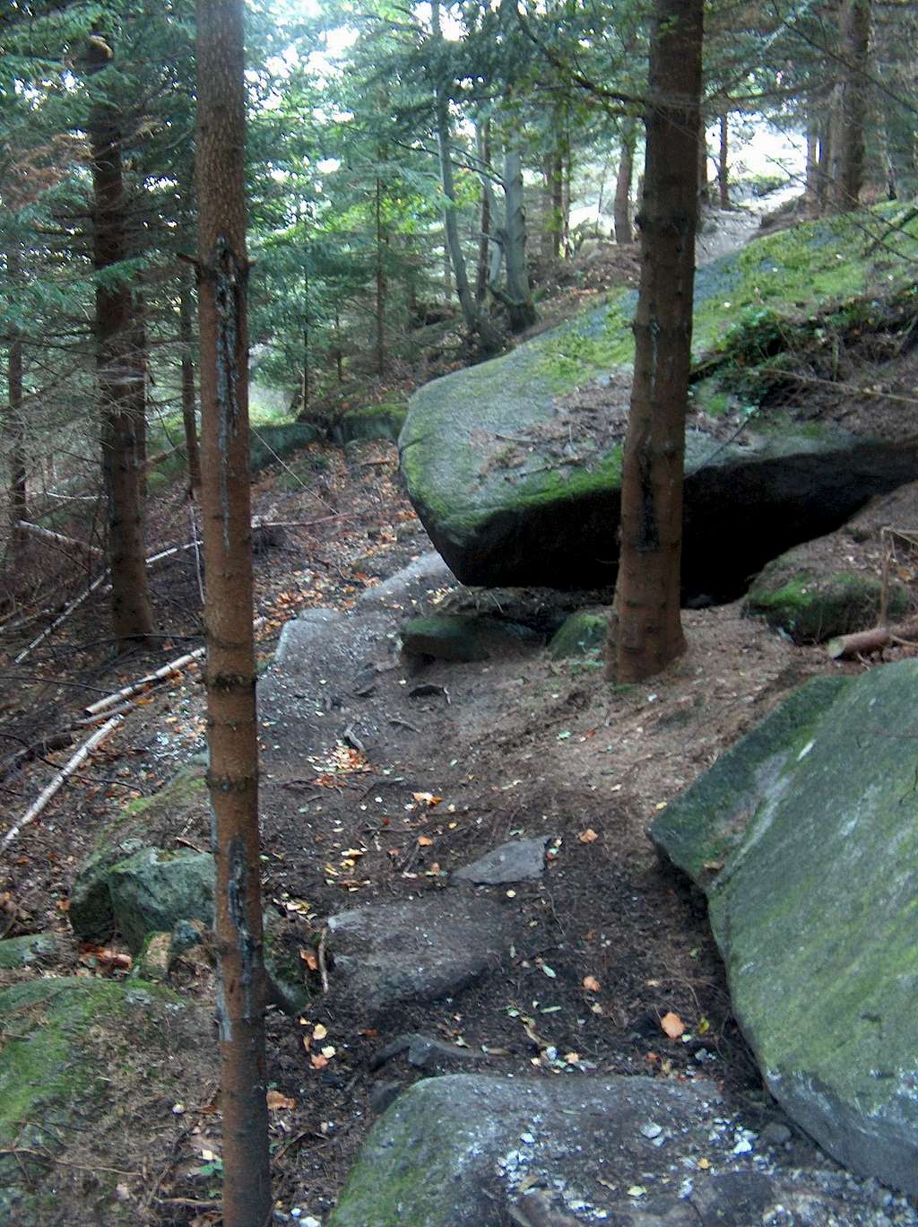 Granite boulders on Studniční Vrch