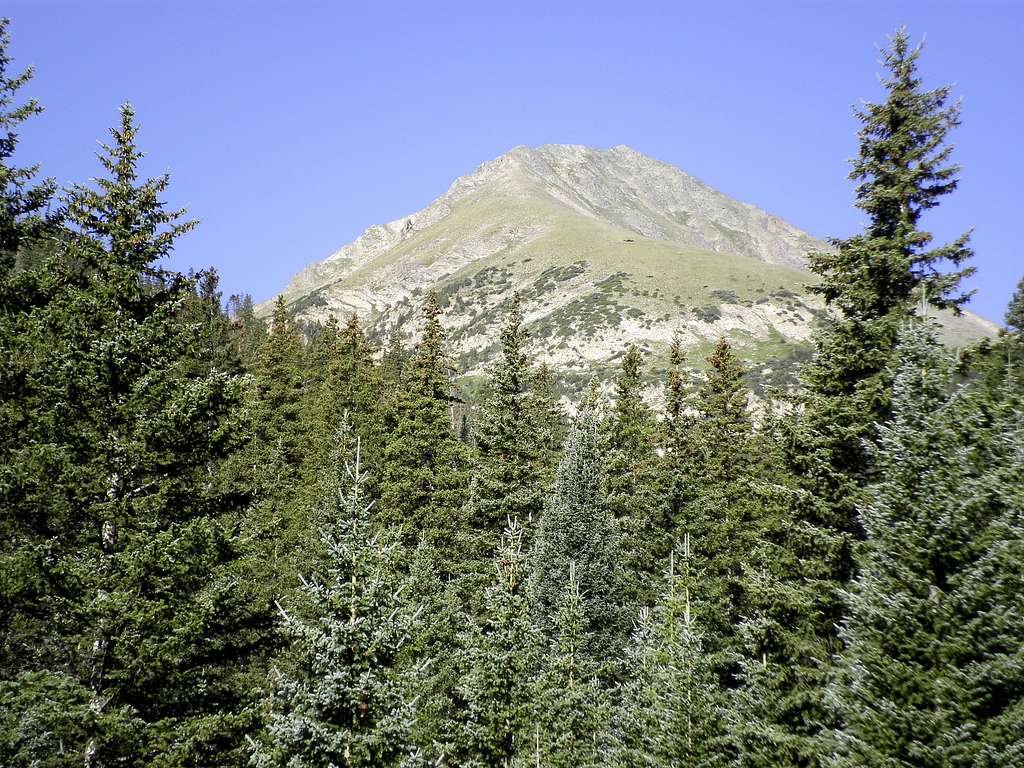 Mount Herard from the slopes of UN 12883