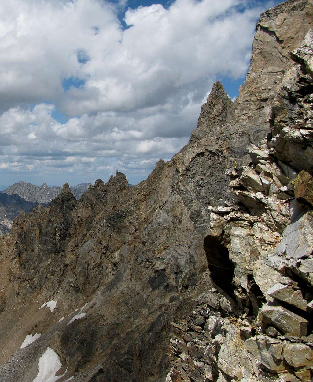 West face of Middle Teton