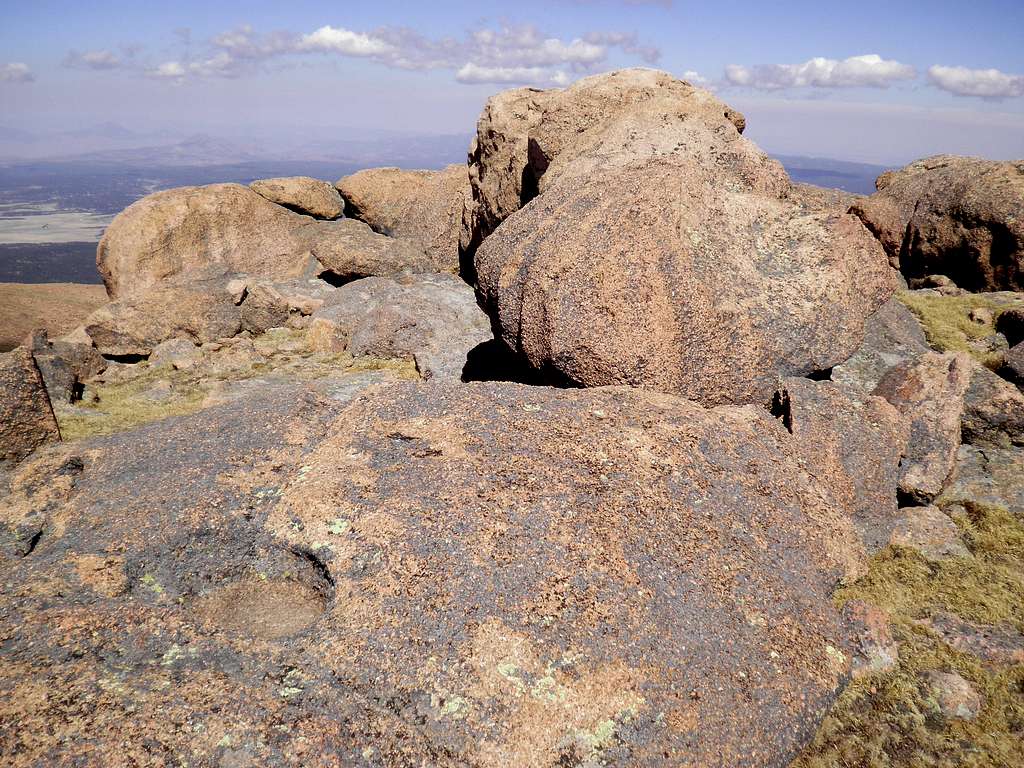 Boulders Near Summit