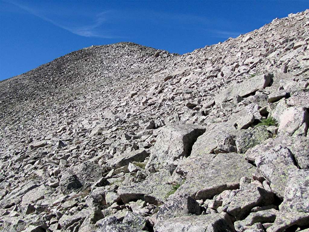 Boulders Below Summit 
