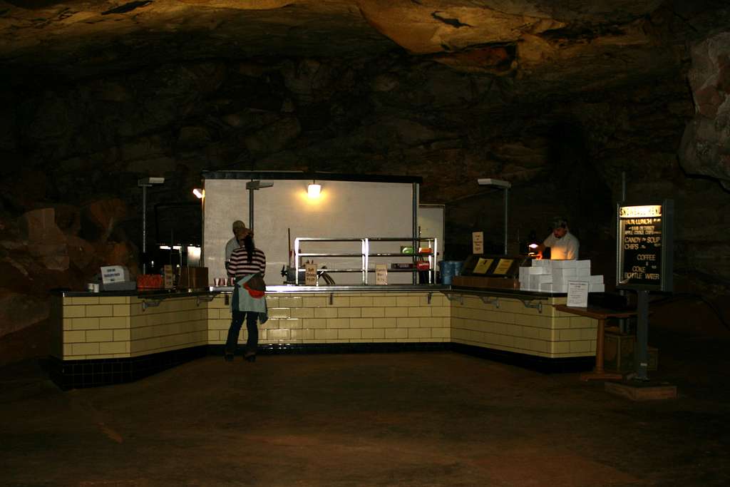 The Cafe in Mammoth Cave