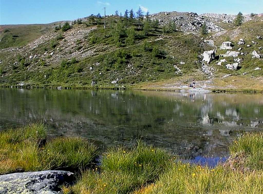 il lago Vernouille (2125 m.)