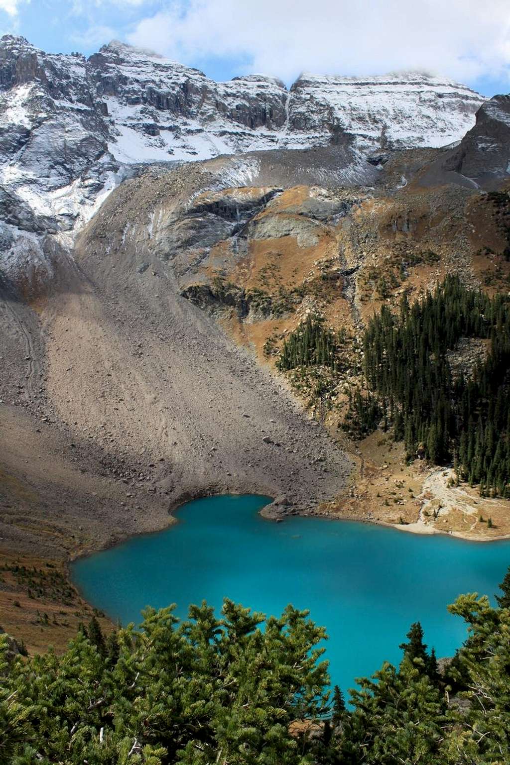 The Lowest Blue Lake