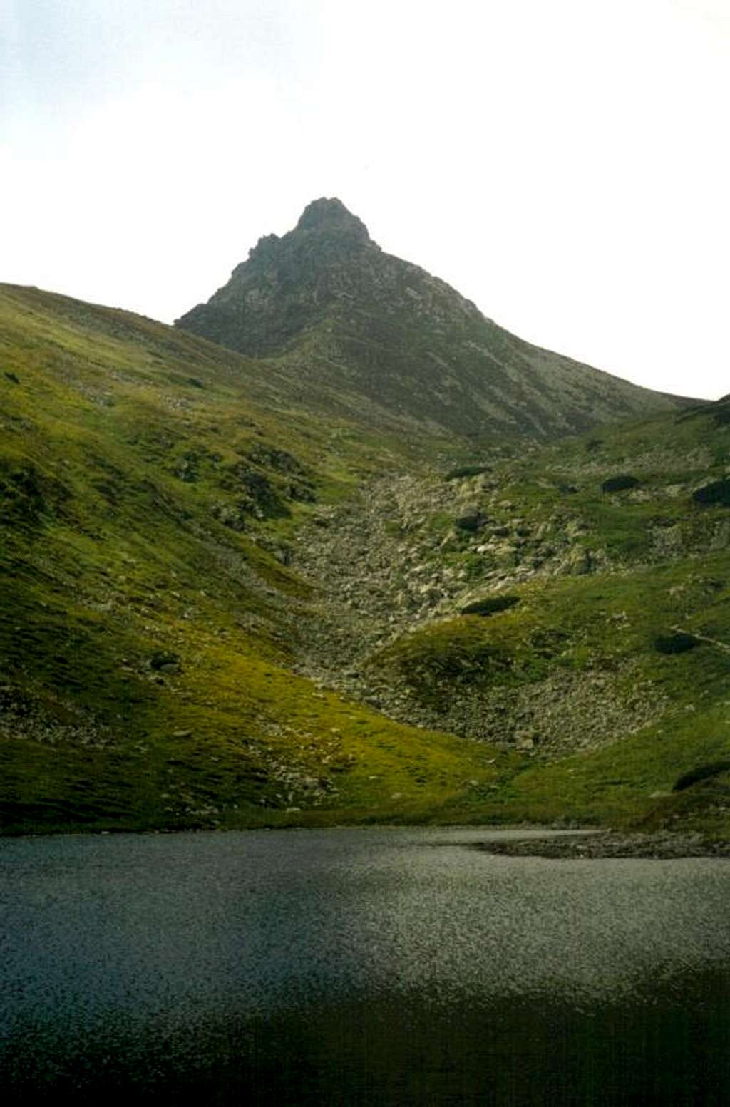 Ostrý Roháč from its NE foot