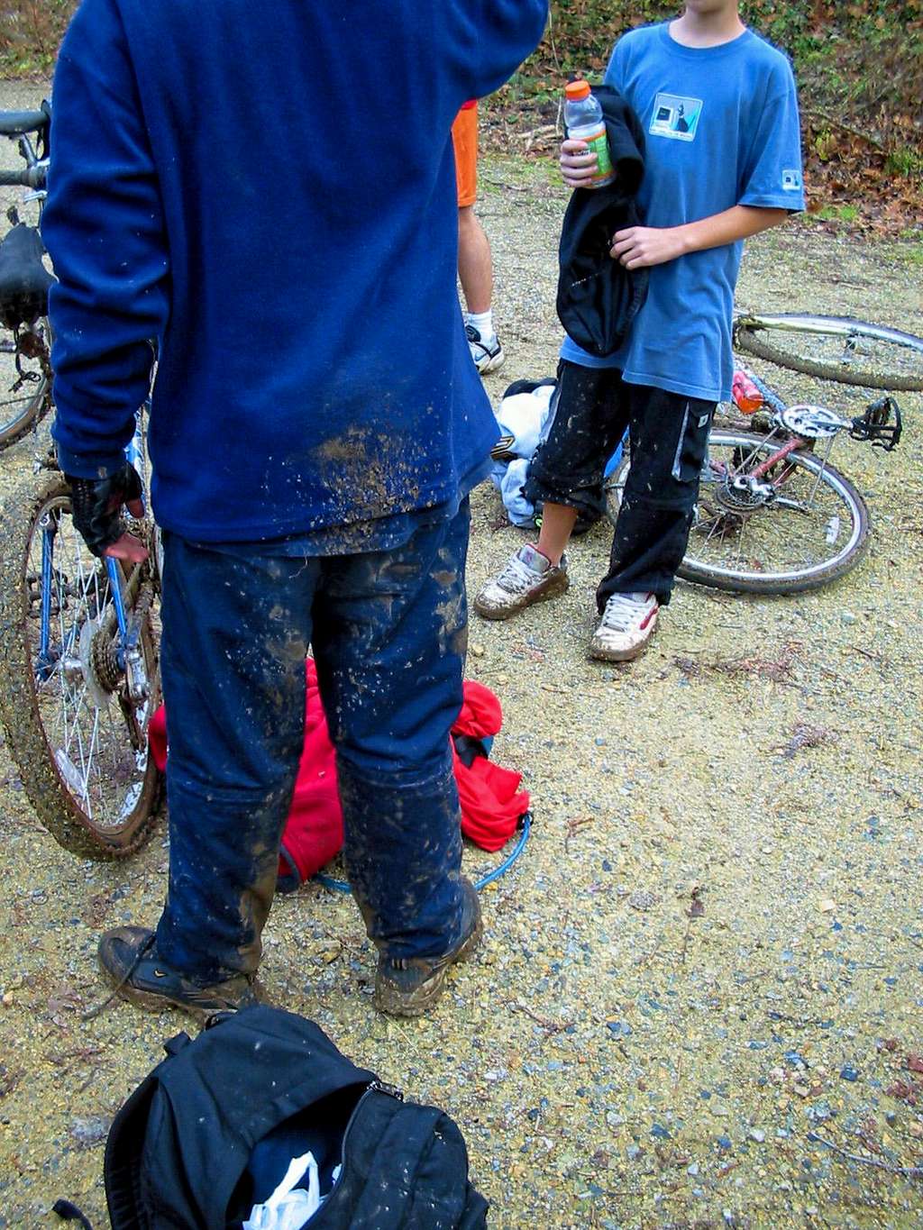 Towpath Mud from C & O Canal Ride