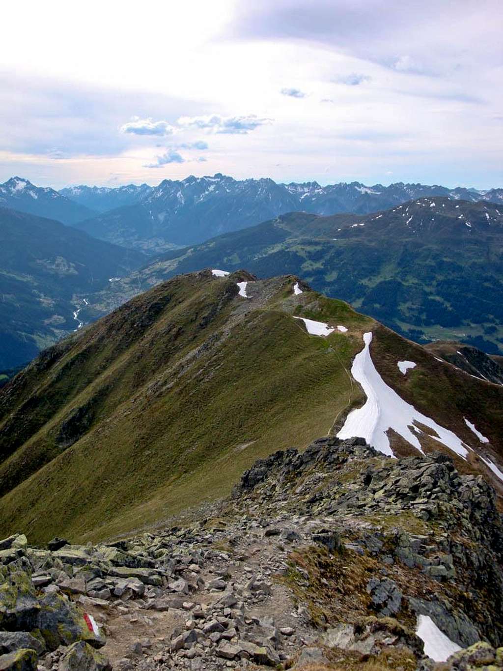Hohe Aifner Spitze summit slopes