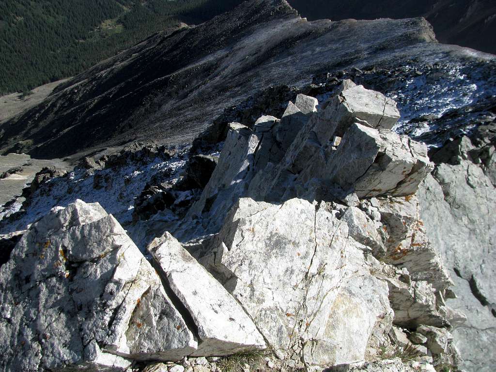 White Rocks after Knife's Edge