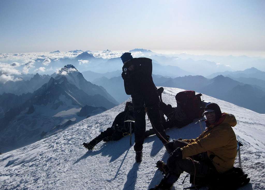 Mont Blanc summit