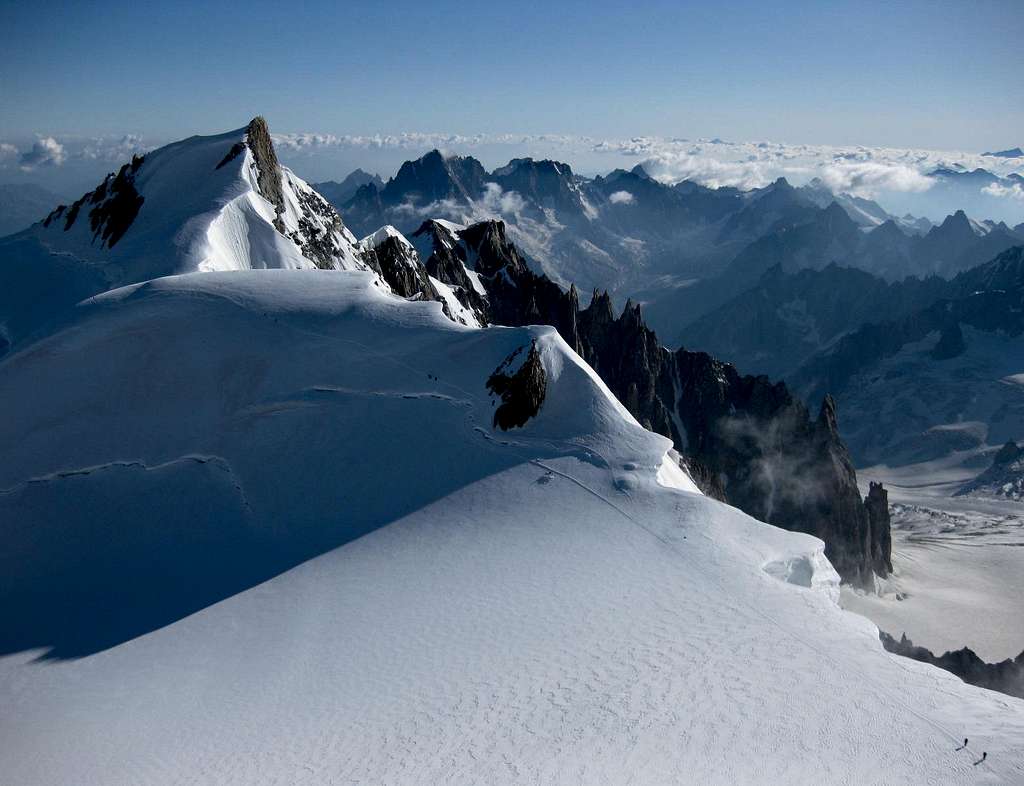 View from Mont Blanc