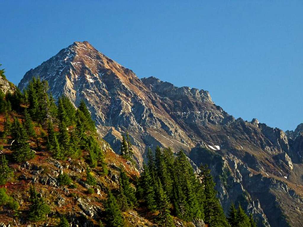 Mount Larrabee and Yellow Aster Butte Ridgeline