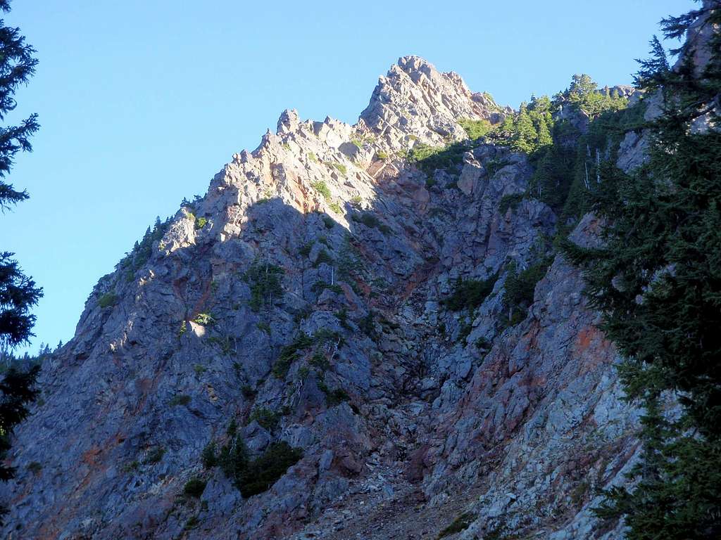Helena Peak, West Face Route