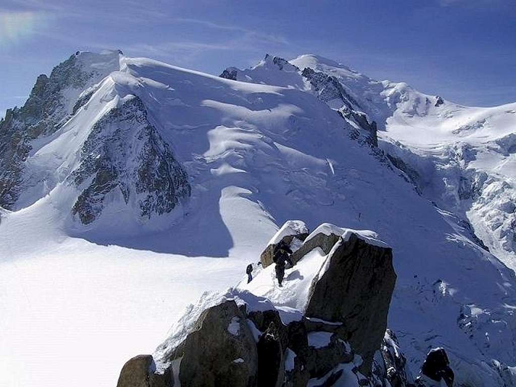 Outlook from Aiguille du Midi...