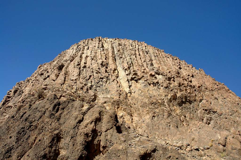 South face of Cerro de Guadalupe