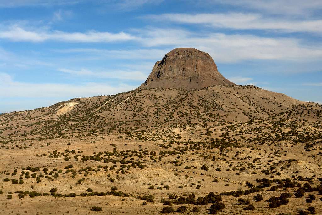 Cabezon Peak from Cerro Chato