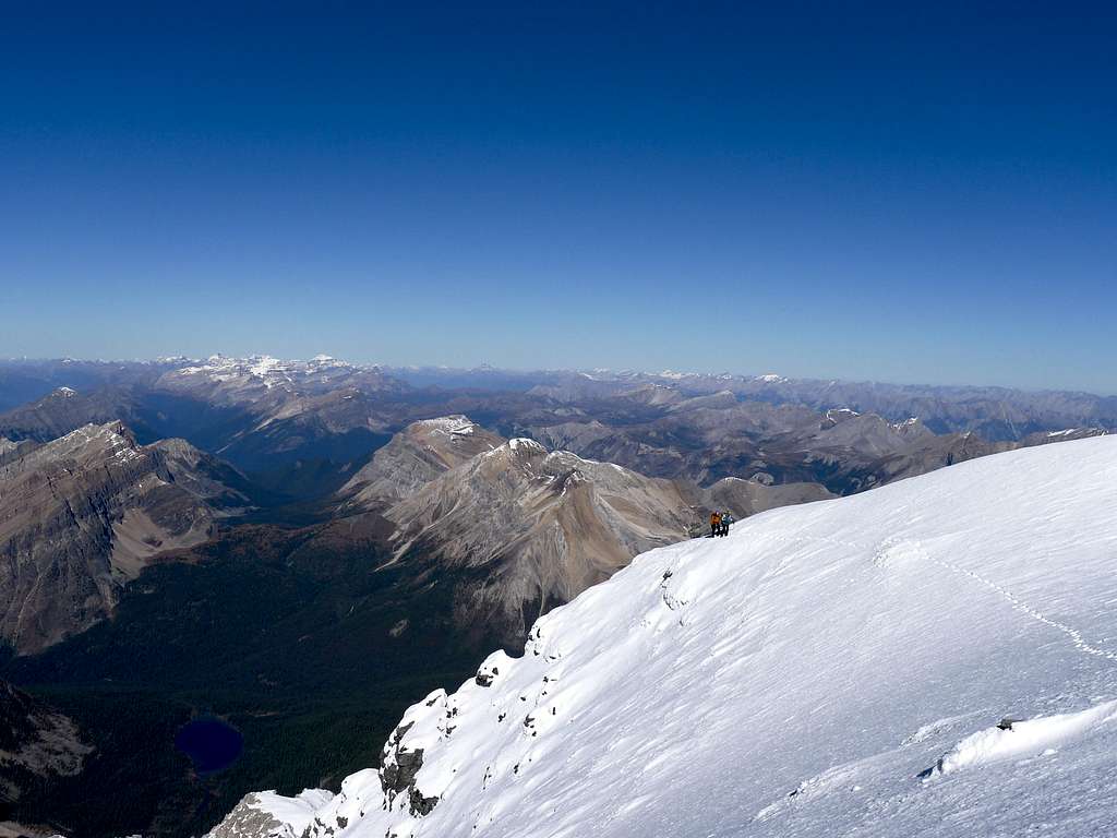 Assiniboine Summit Ridge 