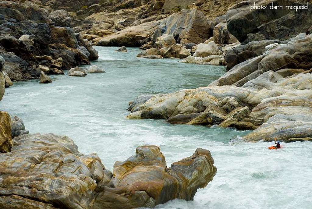 Indus the rocks