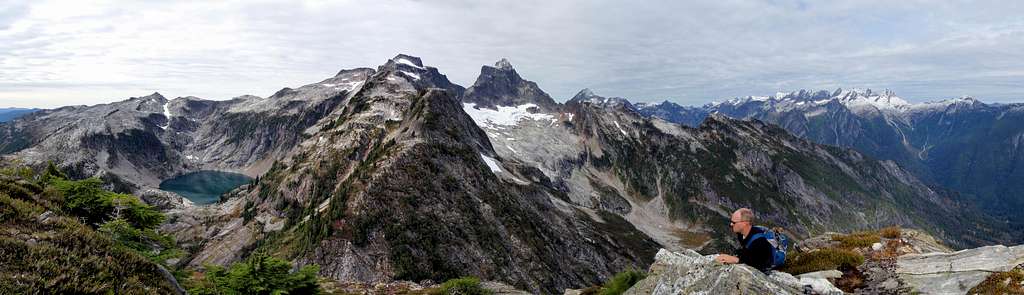 X Mountain Summit Panorama