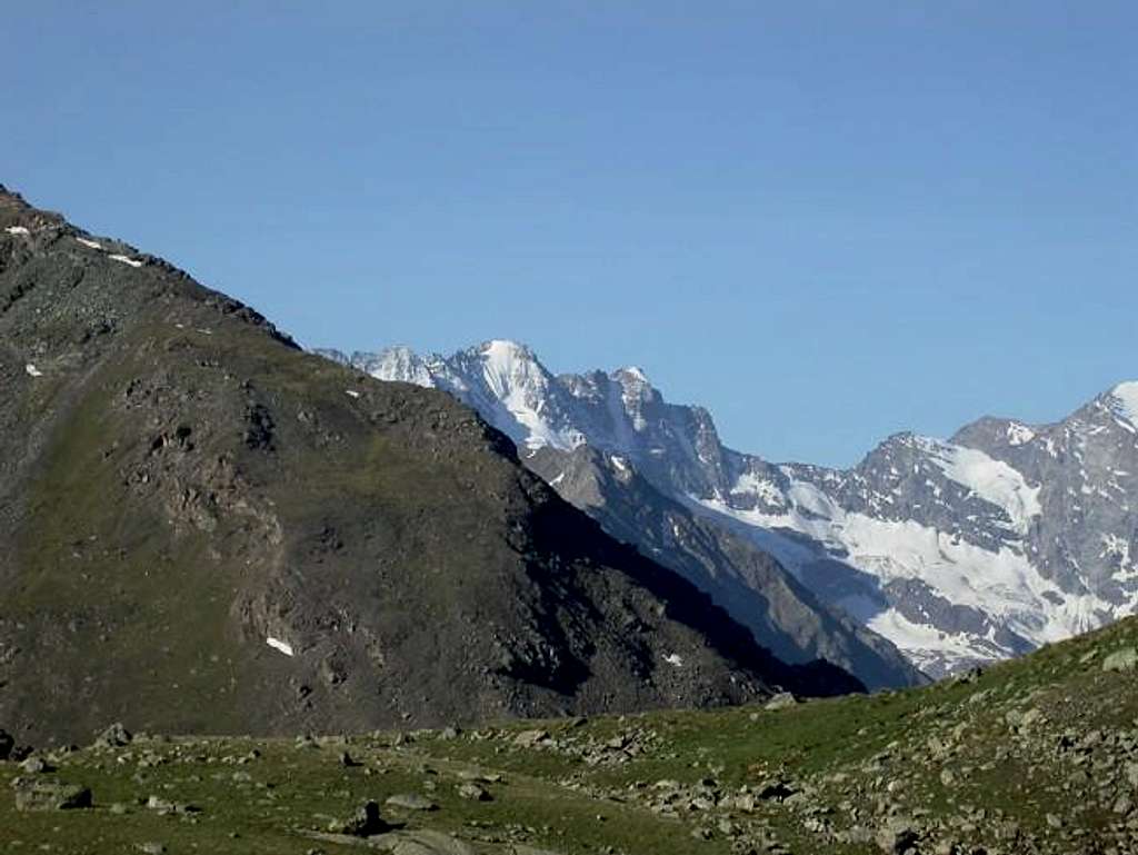la Roccia Viva (3650 m.)