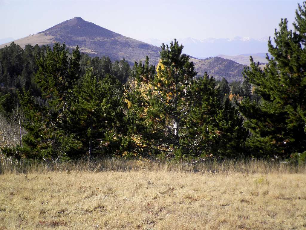Mount Pisgah from meadow