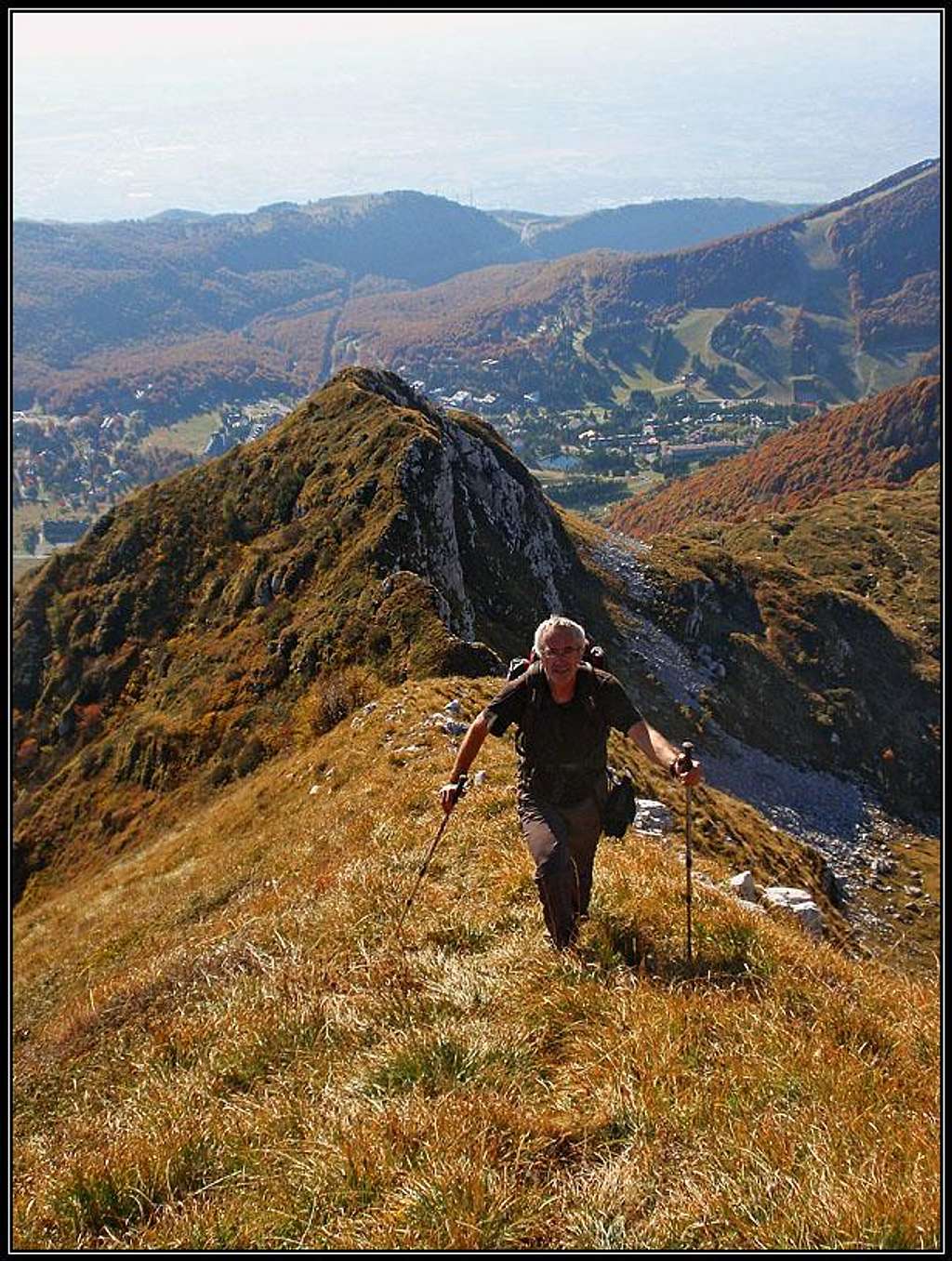 On the SE ridge of Cimon dei Furlani