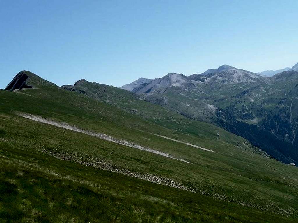 Ridge of the pass of Port Vieux