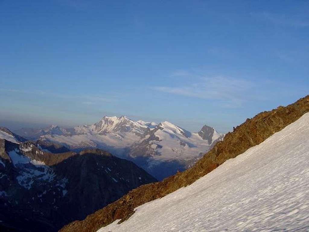 Monte Rosa(left) and...