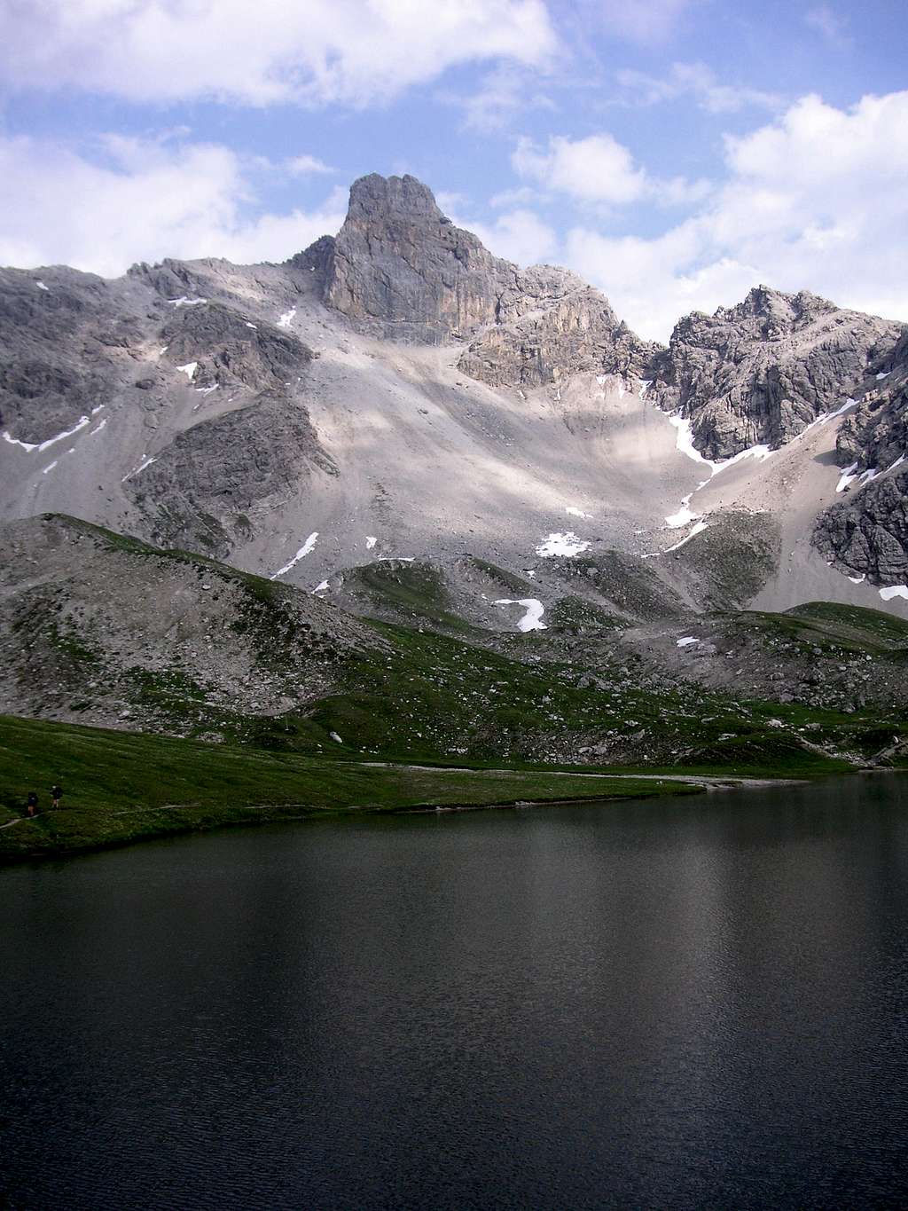 Bergwerkskopf and Steinsee lake