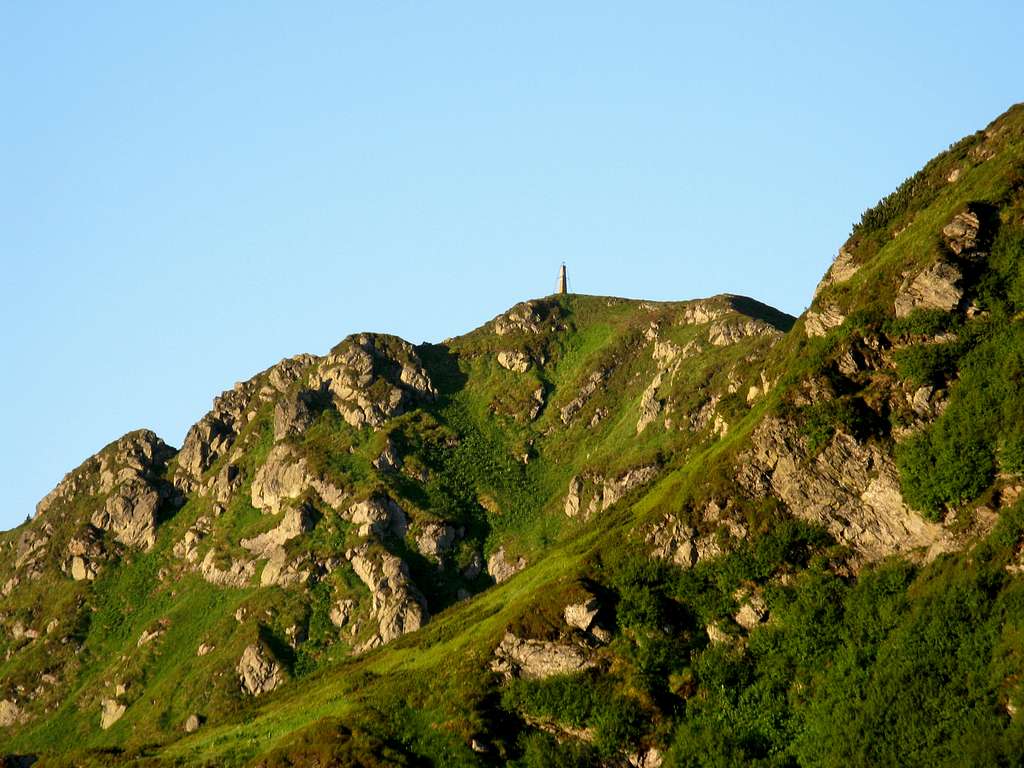 The top of Pop Ivan peak (1938m)