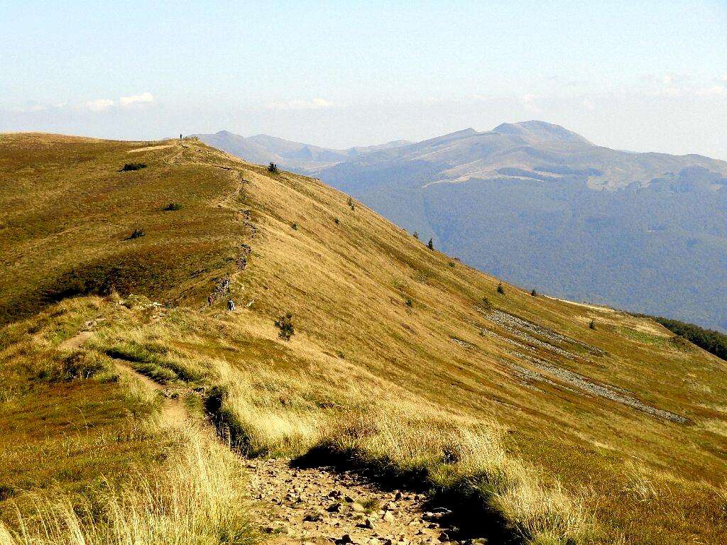 Ridge of Mount Połonina Caryńska