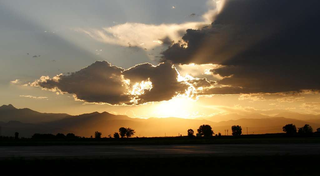 Sunset Near Denver