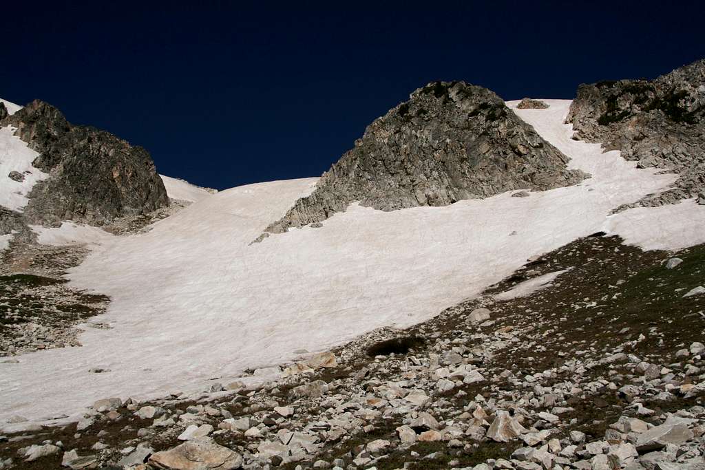 Old Main Couloir (North) and Variation