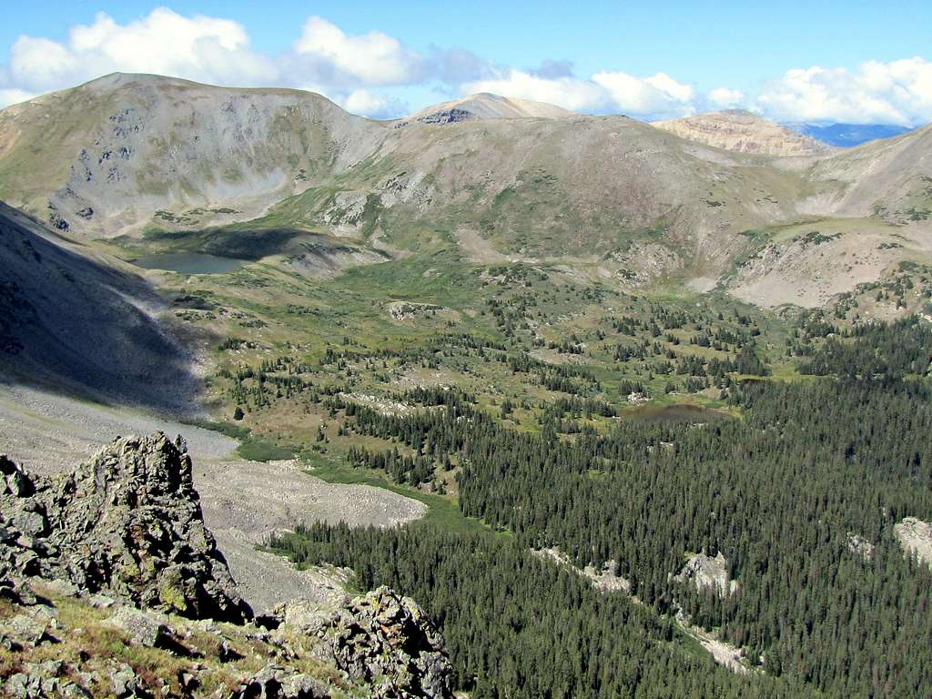 East Face with Ptarmigan Lake