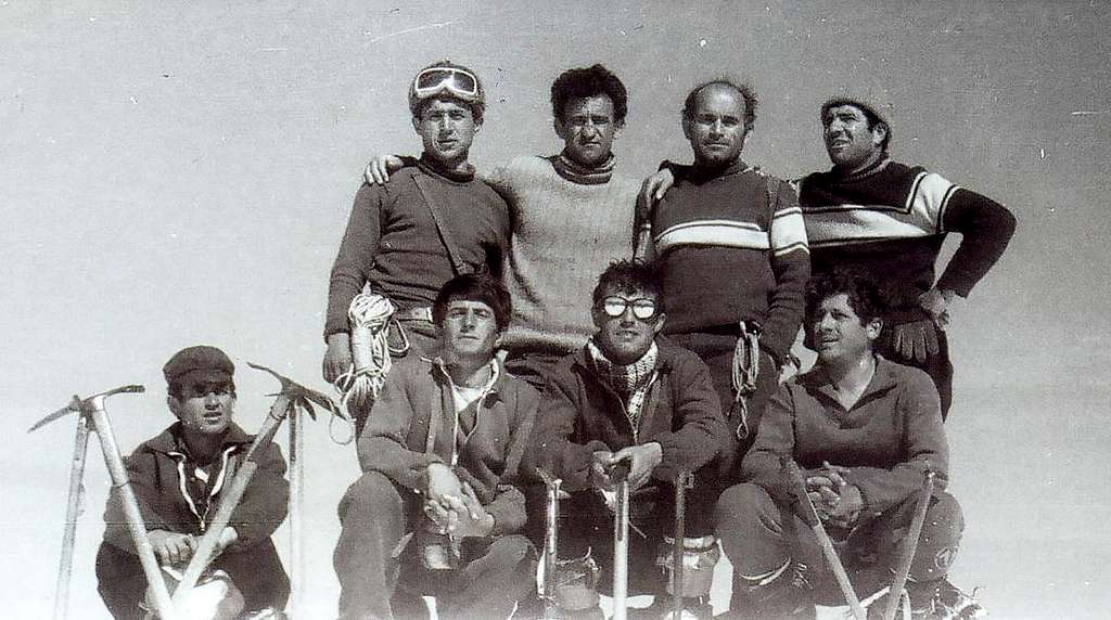 Albanian Mountaineers on Mt. Papluks, Winter 1977