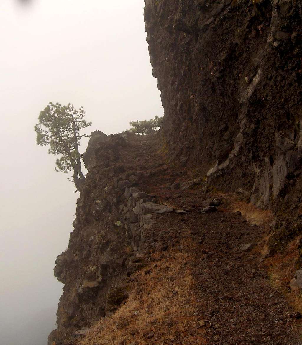 Side trail, Caldera de Taburiente