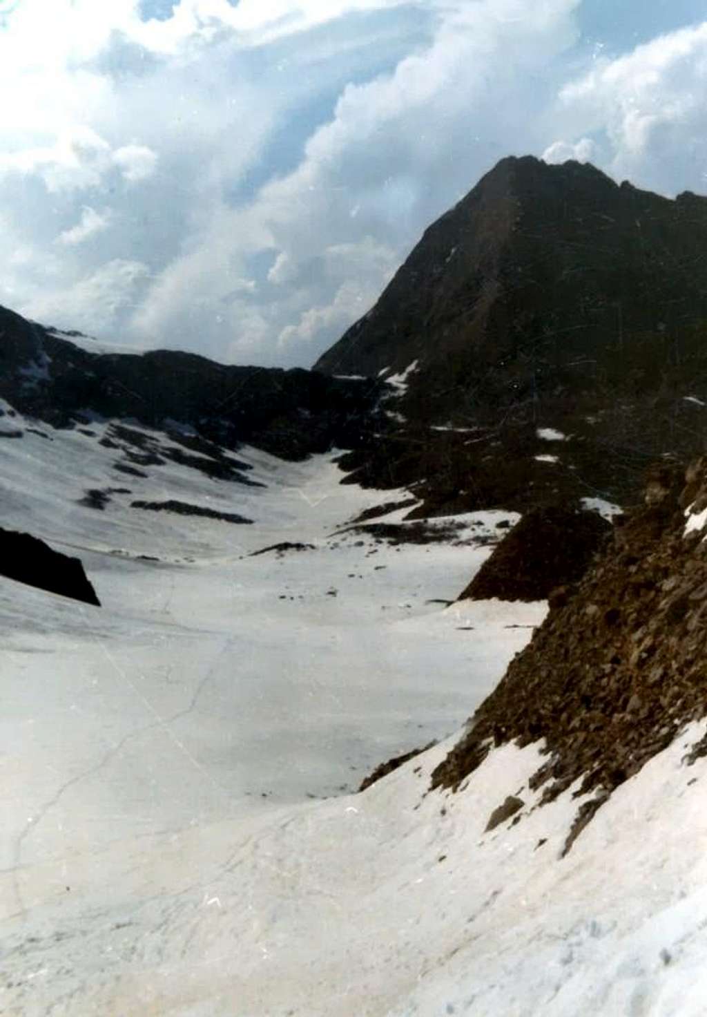 From CARREL Pass towards PECKOZ and BLANTSETTE Pass