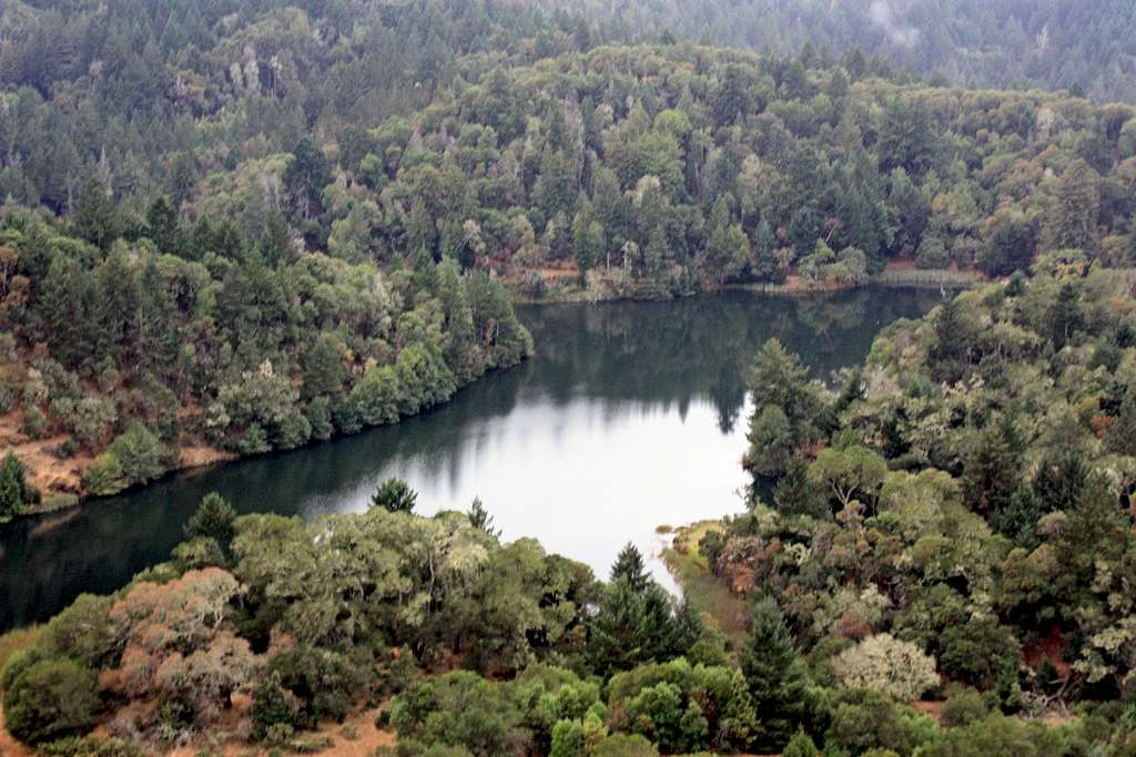 Lake Lagunitas from Pilot Nob Hill
